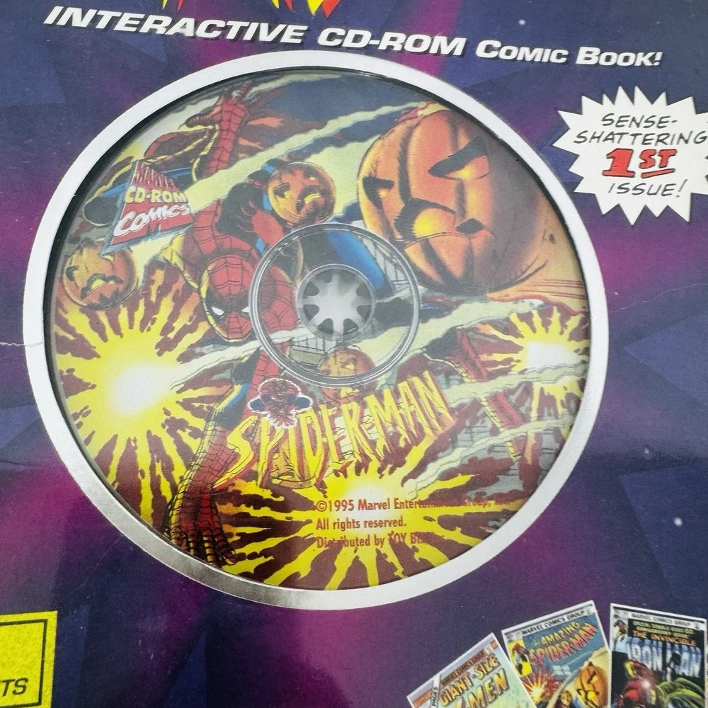 Spider-Man: Interactive CD-ROM‎ Comic Book (Windows/Mac, 1995)